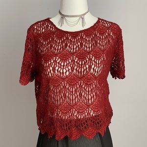 SOLD‼️ Lace Top🔥